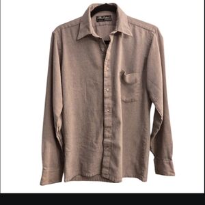 Peter England Casual Button-Down Shirt - M